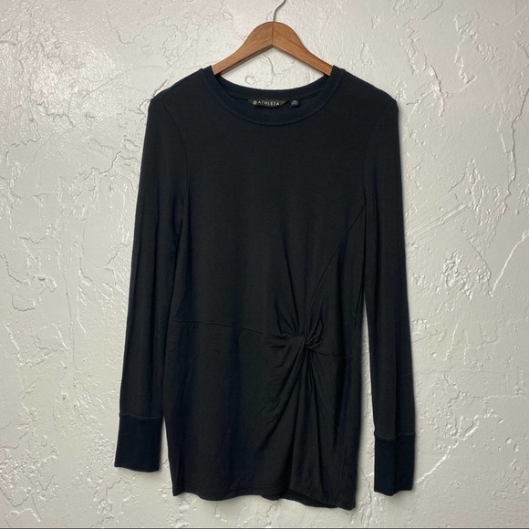 Athleta Nirvana Twist Black Top - Picture 2 of 8